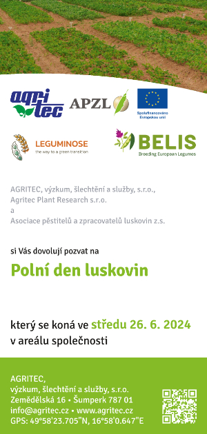 Polní den luskovin 2024 (Agritec)